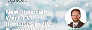 New Physician Work RVUs 2023 Webinar
