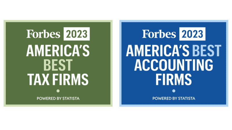 Forbes 2023 America's Best Tax and Accounting Firms