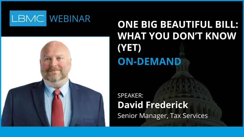 One Big Beautiful Bill: What You Don't Know (Yet)